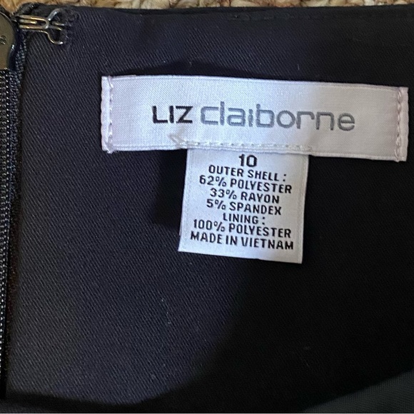 Liz Claiborne Little Black Dress - Picture 3 of 7